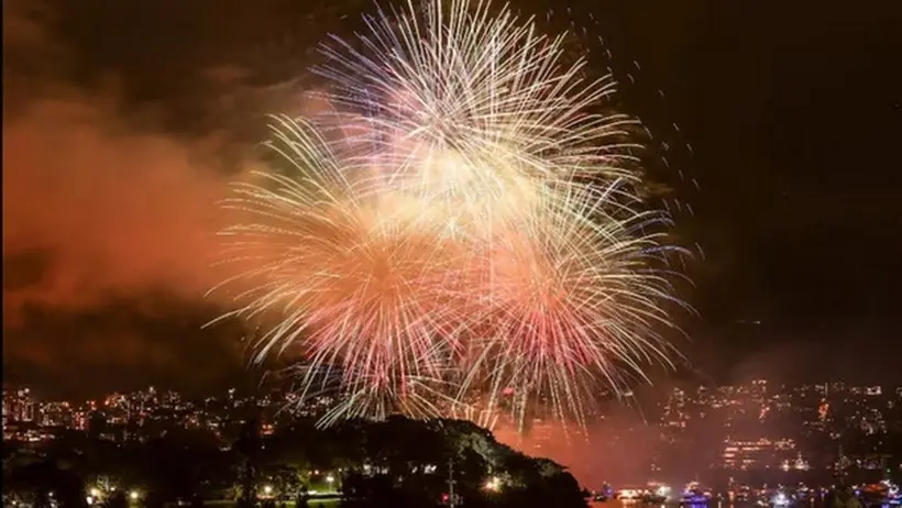 Màn bắn pháo hoa chào đón năm mới 2026 ở New Zealand